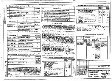Состав альбома. Типовой проект 262-12-275.86Альбом 13 Архитектурные решения. Конструкции железобетонные. Технологическое оборудование. Отполение и вентиляция. Водопровод и канализация. Внутреннее электрическое освещение. Силовое электрооборудование. Автоматизация сантехнических систем. Связь и сигн