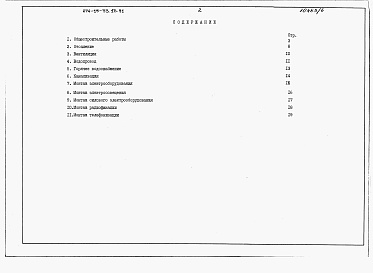 Состав альбома. Типовой проект 274-15-33.13.91.Альбом 6 Ведомость потребности в материалах.   