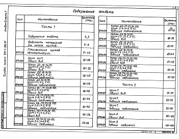 Состав альбома. Типовой проект 903-1-283.91Альбом 12 Часть 1 Применен из тп 903-1-282.91 Щиты автоматики и КИП. Задание заводу-изготовителю 