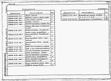 Состав альбома. Типовой проект 820-1-073c.87Альбом 2  Отстойник на расход 1 м3/с. Чертежи сооружения     