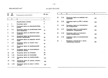Состав альбома. Типовой проект 503-1-98.13.91Альбом 7 Сметы