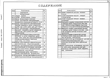 Состав альбома. Типовой проект 901-3-267.89Альбом 7 Автоматизация	