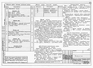 Состав альбома. Типовой проект 805-9-17.86Альбом 1 – Архитектурно-строительные и электротехнические чертежи. Спецификация оборудования.     