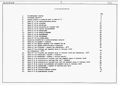 Состав альбома. Типовой проект 144-24-241.13.87Альбом 3 Сметы