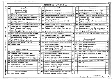 Состав альбома. Типовой проект 264-13-127с.85Альбом 4 Электрооборудование. Электроосвещение. Автоматика и КИП. Связь и сигнализация