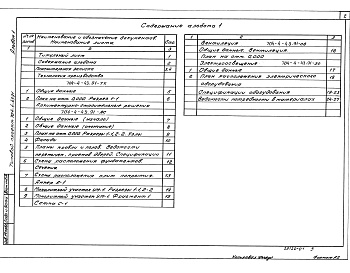 Состав альбома. Типовой проект 704-4-43.91Альбом 1 Пояснительная записка. Технология производства. Архитектурно-строительные решения. Вентиляция. Электроосвещение. Спецификации оборудования. Ведомости потребности в материалах     