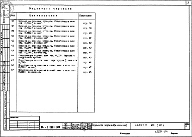 Состав альбома. Типовой проект 68-016м.85Альбом 10 МП1(АС) Материалы для проектирования
