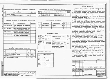 Состав альбома. Типовой проект У.805-2-95.96Альбом 1 Пояснительная записка. Архитектурные решения. Конструкции железобетонные. Технологические решения. Электротехнические решения. Отопление и вентиляция. Водоснабжение и канализация