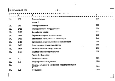 Состав альбома. Типовой проект 251-4-54.86Альбом 8 Сметы Часть 1, 2, 3