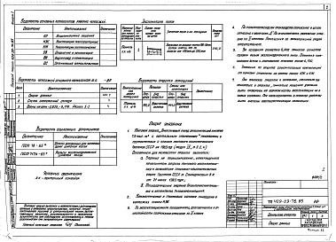 Состав альбома. Типовой проект 409-29-76.85Альбом 2  Открытая емкость. Архитектурные решения. Конструкции железобетонные. Конструкции металлические. Организация строительства.   