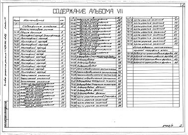 Состав альбома. Типовой проект 409-013-20.83Альбом 7  Восьмипостовая линия. Монтажные чертежи и задание на фундаменты. Линия отделки и комплектации панелей наружных стен. Задание на фундаменты.     