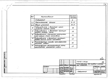 Состав альбома. Типовой проект 413-1-043.86Альбом 1 Пояснительная записка