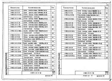 Состав альбома. Серия 1.489.1-3 ШахтыВыпуск 1-2 Блоки шахт грузовых лифтов. Рабочие чертежи
