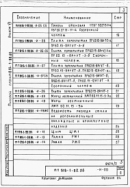 Состав альбома. Типовой проект 816-1-98.86Альбом 7 Изделия заводского изготовления. АДМИНИСТРАТИВНО-БЫТОВЫЕ ПОМЕЩЕНИЯ 