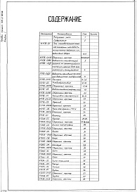 Состав альбома. Типовой проект 406-9-305.86Альбом 1. Рабочие чертежи.