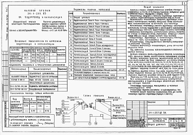Состав альбома. Типовой проект 211-1-247.83Альбом 2 Водопровод и канализация. Холодоснабжение. Электроснабжение и силовое электрооборудование. Связь и сигнализация.Автоматизация устройств инженерного оборудования