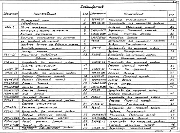 Состав альбома. Серия 5.904-35 УстройствоВыпуск 1 Указания по выбору и расчету и рабочие чертежи