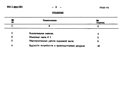 Состав альбома. Типовой проект 902-1-88.84Альбом 12 Сметы. Подземная часть. Сборно-монолитный вариант (опускной способ в сухих и мокрых грунтах)
