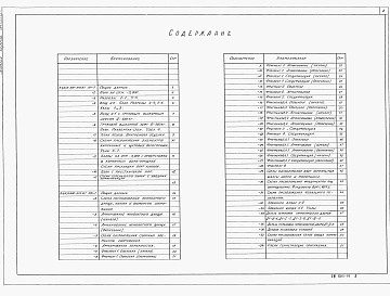 Состав альбома. Типовой проект A-II,III,IV-300-379.87Альбом 2 Архитектурные решения. Конструкции железобетонные      