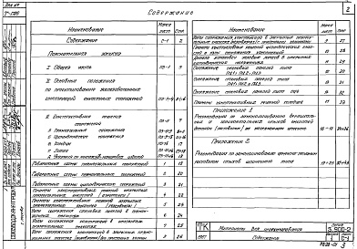 Состав альбома. Серия 3.900-2 УнифицированныеВыпуск 1 Материалы для проектирования