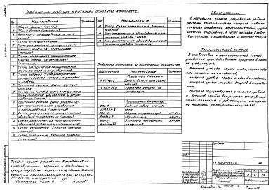 Состав альбома. Типовой проект 902-2-381.84Альбом 4 Электротехническая часть     