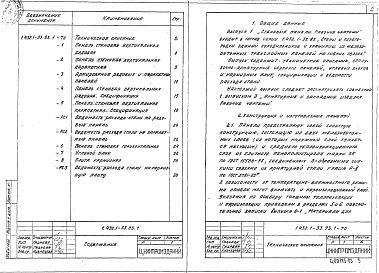 Состав альбома. Серия 1.432.1-33.93 СтеныВыпуск 1 Стеновые панели. Рабочие чертежи