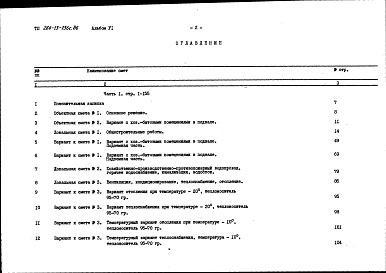 Состав альбома. Типовой проект 264-13-136с.86Альбом 6 Сметы часть 1