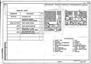 Состав альбома. Типовой проект 193-216-21Альбом 1 Архитектурно-строительные решения