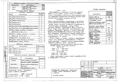 Состав альбома. Типовой проект 113-88-3/1.2Альбом 6 Отопление и вентиляция ниже отметки 0.000 (ОВ.01-2)