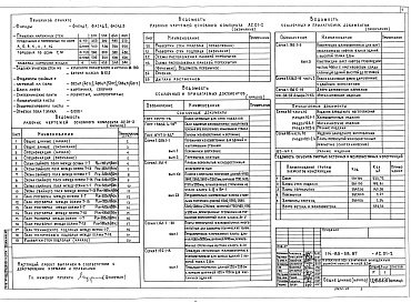 Состав альбома. Типовой проект 114-85-58.87Альбом АС.01-2 Архитектурно-строительные решения ниже отм.0.000. Свайные фундаменты.
