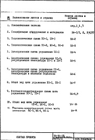 Состав альбома. Типовой проект IX-16-12Часть 7 Автоматика сантехустройств