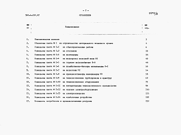 Состав альбома. Типовой проект 903-4-122.87Альбом 10 Сметы