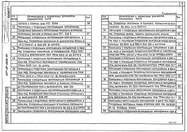 Состав альбома. Типовой проект 407-03-558.90Альбом 1 Пояснительная записка. Справочные материалы    