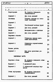 Состав альбома. Типовой проект 87-087/1.2Альбом 7 Часть 8.85 раздел 8.1.87 Сметы на блок-секцию со встроенно-пристроенным магазином книги 1, 2