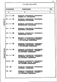 Состав альбома. Типовой проект 222-1-437.85Альбом 6 Ведомости потребности в материалах