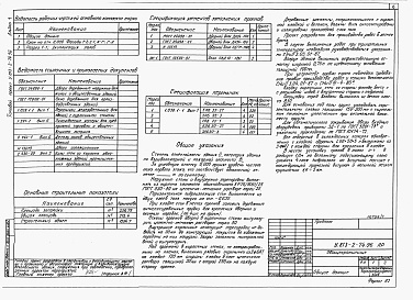 Состав альбома. Типовой проект У.813-2-74.96Альбом 1 Пояснительная записка. Технологические решения. Архитектурные решения. Конструкции железобетонные. Конструкции металлические. Автоматизация. Электротехнические решения. Холодоснабжение. Отопление и вентиляция. Водопровод и канализация
