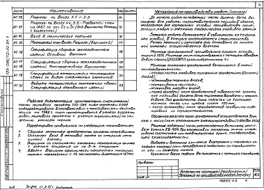 Состав альбома. Типовой проект 135-086/1.2Альбом 2 Архитектурно-строительные чертежи ниже отметки 0.000. Здание с ленточными фундаментами АС.01-1 