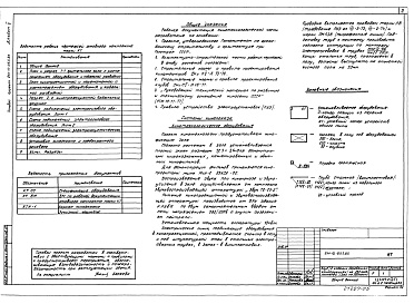 Состав альбома. Типовой проект 261-12-255.85Альбом 5 Технологические чертежи. Механооборудование