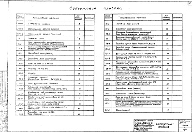 Состав альбома. Типовой проект 503-213Альбом 1 Пояснительная записка, технологические чертежи, архитектурно-строительные чертежи, чертежи санитарно-технических систем и устройств