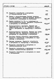 Состав альбома. Типовой проект 413-1-47.86Альбом 11 Сметы и ведомости потребности в материалах на технологические, сантехнические, электротехнические работы и слаботочный комплекс.          	             	     