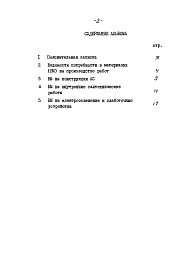 Состав альбома. Типовой проект 89-0124.13.88Альбом 4 Ведомости потребности в материалах