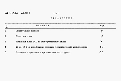 Состав альбома. Типовой проект Альбом 5 Сметы   