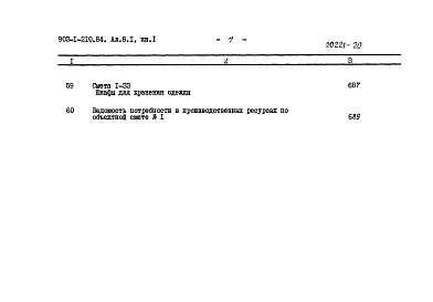 Состав альбома. Типовой проект 903-1-210.84Альбом 8.1 Сметы. Котельная. Книга 1 