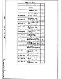 Состав альбома. Типовой проект 902-3-10Альбом 5 Нестандартизированное оборудование     