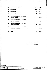 Состав альбома. Типовой проект II-57-03/12юмАЧасть 5 Раздел 1 Слаботочные устройства Альбом Э-14