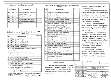 Состав альбома. Типовой проект 902-2-343Альбом 4 Электротехническая часть     