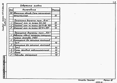 Состав альбома. Типовой проект 407-3-524см.88Альбом 2 Пояснительная записка. Электротехническая часть     