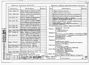 Состав альбома. Типовой проект 26-0109.13.87Альбом 1 Части 0, 01, 02, 03, 1, 2, 3, 4, 5, 6 Общие архитектурно-строительные решения. Архитектурно-строительные решения ниже отм. 0,000. Отопление и вентиляция ниже отм. 0,000. Внутренние водопровод и канализация ниже отм. 0,000. Архитектурно-строительн