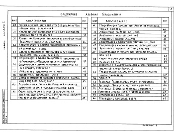 Состав альбома. Типовой проект 216-049.90Альбом 1 Архитектурно-строительные решения, отопление и вентиляция, водопровод и канализация, газоснабжение, электрооборудование, устройство связи и сигнализации