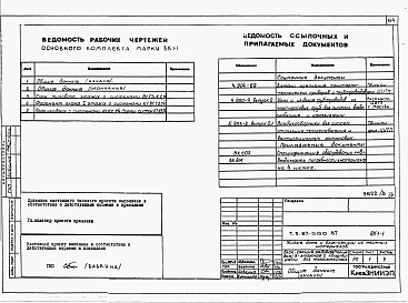 Состав альбома. Типовой проект 87-0150.87Альбом 3 Архитектурно-строительные решения выше отм. 0.000. Отопление и вентиляция. Внутренние водопровод и канализация выше отм. 0.000. Газоснабжение. Электрооборудование. Связь и сигнализация. АС.1-1, ОВ.1-1, ОВ.1-2, ОВ.1-3, ОВ.1-4, ВК.1-1, ГСВ.1-1, ЭЛ.